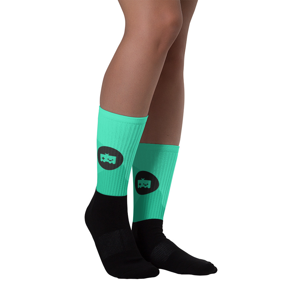 Download Pippy Cutout Ankle Socks - Robot Streamer